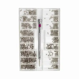 Schroevenset - Schroefset - 500 Stuks - M1, 2 T/m M2 - Schroeven Set - Verzonken Kop - Platte Kop - Incl. Schroevendraaier - Diy Assortiment -