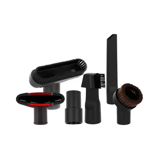 Stofzuiger Hulpstukken Set - 6Stuks - Universeel Opzetstuk - Stofzuiger Zuigmond Set Geschikt Voor Miele/Philips/Aeg/Karcher/Bosch - Meubelborstel -