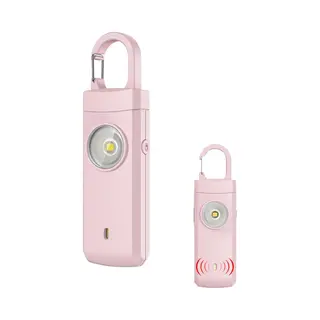 Persoonlijke Alarm - Krachtig 130 Db Geluid En Felle Flits - Persoonlijke Veiligheidsalarm - Zelfverdediging Sleutelhanger - Persoonlijke Bescherming