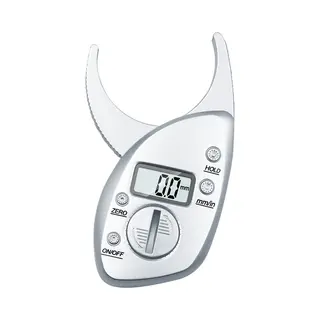 Vetmeter -1 Stuk - Lichaamsvetmeter - Huidplooimeter - Digitale Verpercentage Meter - Weegschaal - Vetpercentage Meten - Vet Meter - Afvallen - Unisex
