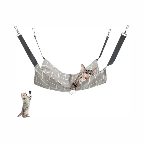Kattenmand - Hangmat Voor Katten - Cat Shelf - Hangmat Kat - Kattenplank - Kattenbed - Katten Hangmat - Huisdierhangmat - Kattenschommel - Muurhangmat thumbnail