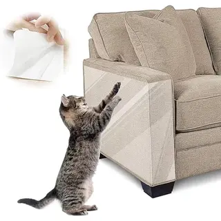 Beschermers Voor Kattenkrabpalen - Anti-kras Stickers - Transparante Anti-kras Beschermfolie - Kattenkrabpalen - Voorkom Dat Katten Aan Meubels En
