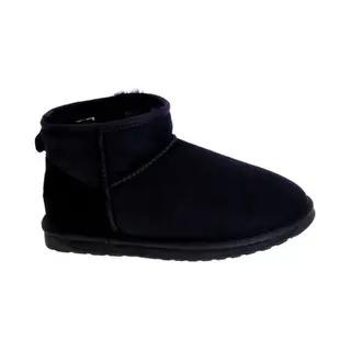 Emu Australia Women's Stinger Micro Sheepskin Ankle Boot, Black, Size 38