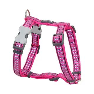 Hondentuigje Red Dingo Roze Bot Reflecterend 30-48 Cm Fuchsia