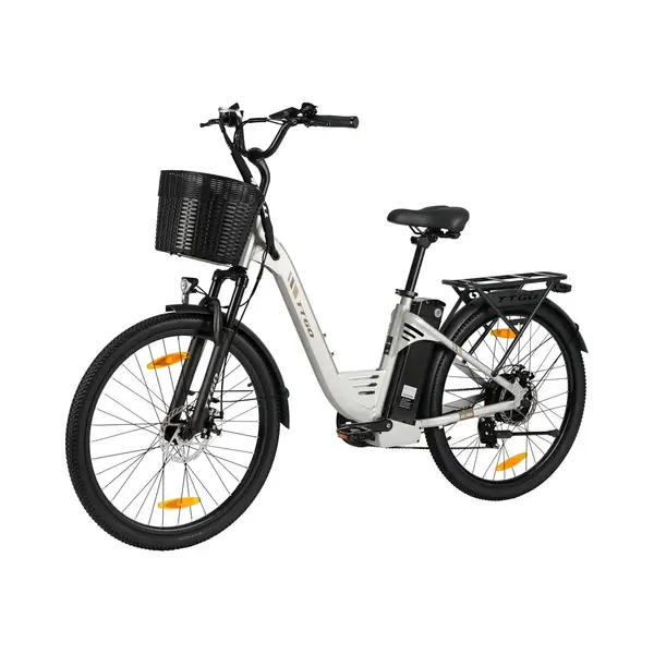 Ttgo C2 Pro Elektrische Fiets - 250W Motor - 36V18Ah Accu - 26x1.95" Banden - Max Snelheid 25km/u - Max Bereik 80-120km - Shimano 7 Versnellingen - thumbnail