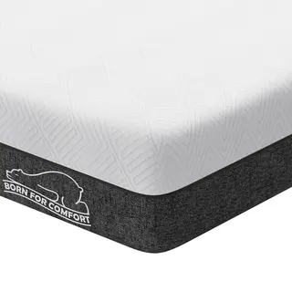 RattanTree Memory Foam Mattress, Soft Fabric, Skin-friendly Mattress, Breathable Cover, 2 Layer For More Supportive 5FT King (150x200x15cm)