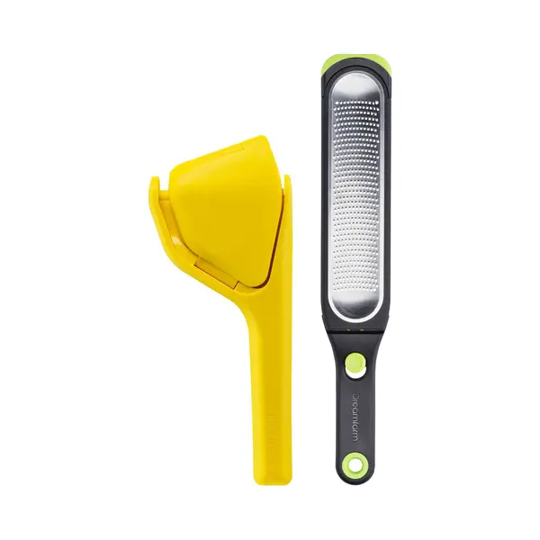 Dreamfarm Set Of Citrus Tools All-In-1 Citrus Cooking Utensils With Fluicer Juicer & Ozest Speed-Zester, Nut, Cheese, Fruit Juice & Zest - Assorted thumbnail