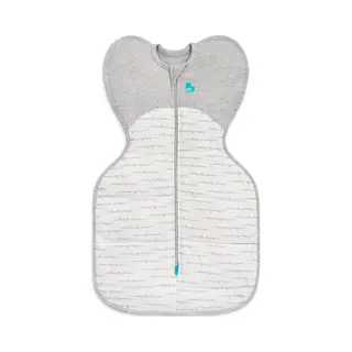 Love To Dream™ Swaddle Up™, Small 3.5-6 Kg - White Dreamer | Snug Fit, Supports Healthy Sleep Routine | 2.5 Tog Ideal For Winter & Autumn
