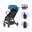 Zwart/Blauw