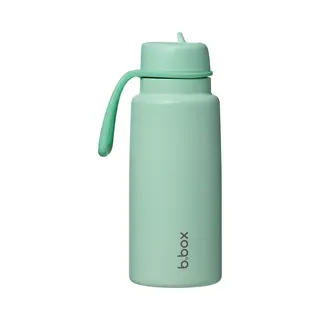B.box Isolierte Flip-Top Wasser Und Trinkflasche 1 L | Trinkflasche Edelstahl, Dreiwandig | Hält Getränke Bis Zu 46 Stunden Kalt | 1 L