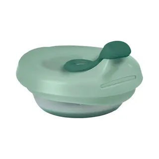 B.box Fill + Feed Knijpbakje | Herbruikbaar Knijpzakje Voor Baby's En Peuters | Siliconen Bakje, Plastic Deksel | Vaatwasser- En Magnetronbestendig |