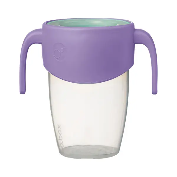 B.box 360 Cup, Toddler Sippy Cup & Beaker For Toddlers With Silicone Drinking Rim, Spill Proof Locking Mechanism For On The Go, Dishwasher Safe, thumbnail