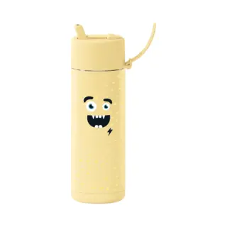 Frank Green Franksters Ceramic Reusable Bottle - 20oz 595ml - Buttermilk