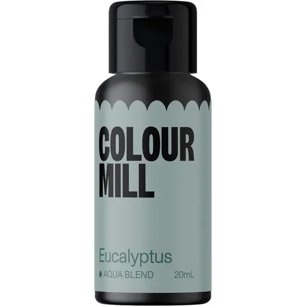 Colour Mill Aqua Blend Food Colouring Eucalyptus, Next Generation Water Based Liquid Food Colours - 20 Ml thumbnail