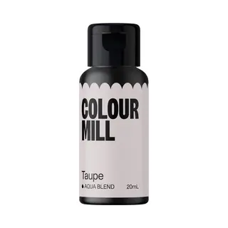 Colour Mill Aqua Blend Voedingskleurstof Op Waterbasis - Taupe - 20 Ml