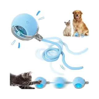 Slimme Interactieve Speelgoedbal Voor Huisdieren - Kattenspeelgoed - Kattenbalspeelgoed - Blauw