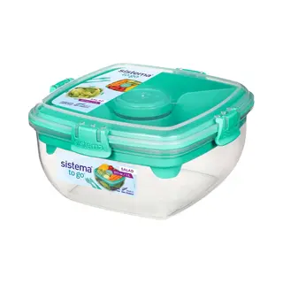 Sistema To Go Lunch container 1.1 L Polypropylene (Pp) Mint colour 1 pc(s)