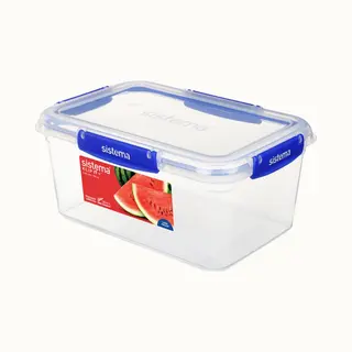 Sistema 881830 Lebensmittelaufbewahrungsbehälter Rechteckig 3,35 L Transparent 1 Stk.
