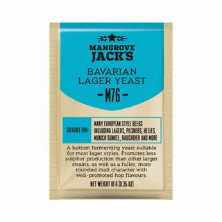 Mangrove Jack's Mangrove Jack’s Craft Series Yeast M76 Bavarian Lager (10g)