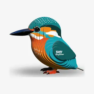 Eugy Kingfisher 3D-Puzzle 29 Stück(e) Tiere