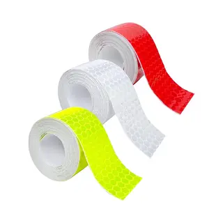 Reflecterende Tape - Set Van 3 - Zelfklevende Reflecterende Band - Pvc - Reflecterende Stickers - Vrachtwagen Reflectie - Voor Fiets En Auto - 2cm*5m