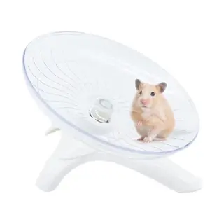 Healthy Huisdier Looprad - Ideaal Knaagdier Speelgoed Voor Hamsterkooi - Hamsterwiel - Knaagdier Speelgoed - Geruisloos Hamsterwiel -Silent Spinner -