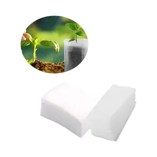200 Stuks Zaailing Zakken-Plantenverzorgingstassen -- 10*12cm 100 Platte Randen En 14*16cm 100 Gevouwen Randen - Kweekzakken Voor Zaailingen -
