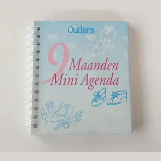 Ouders van Nu Magazine 9 Maanden Mini Agenda , Dagboek, Zwangerschap, Cadeau