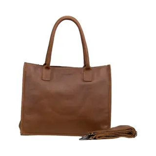 Dstrct - Laptoptas Cognac 15, 6 Inch