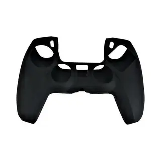 Playstation 5 Controller Skin - PS5 Silicone Hoes - Playstation 5 Accessoires - Cover - Hoesje - Siliconen Skin Case - Zwart