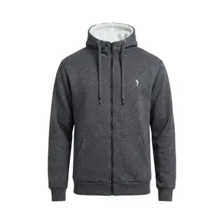 Hitman Vest Heren – Gevoerde Binnenzijde - Heren Vest Met Rits – Trainingsvest Heren - Met Capuchon – Ruime Zakken - Charcoal – Maat S