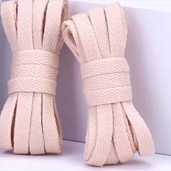 Veters 130CM Geschikt Voor Sneakers - Oud Roze - Dusty Pink - 130cm - Veter - Laces - Platte Veter - 130 Cm thumbnail