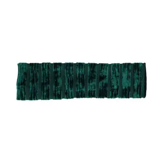 Haarsoires Haarband Stof 7cm - Streep Patroon - Velvet - Groen