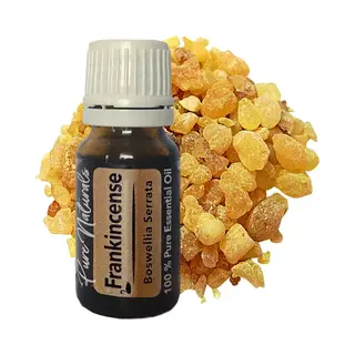 Essentiële Olie Aromatherapie - Biologisch - Frankincense (Wierook) - Flesje 10ml - Pure Naturals