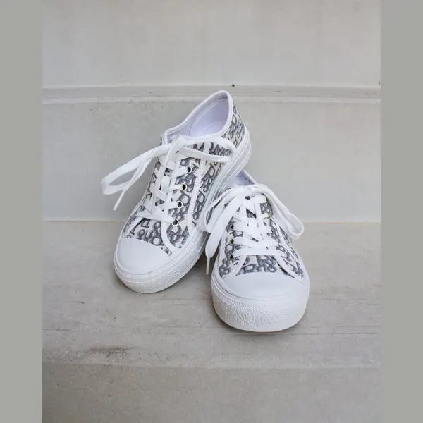 Sneakers Grijs- Megan Low-Top Sneakers Grey thumbnail