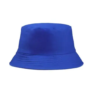 Bucket Hat - Vissershoedje - Festivalhoedje - Regenhoedje - Zonnehoedje - Hoed - Emmerhoed - Zon - Unisex - Blauw