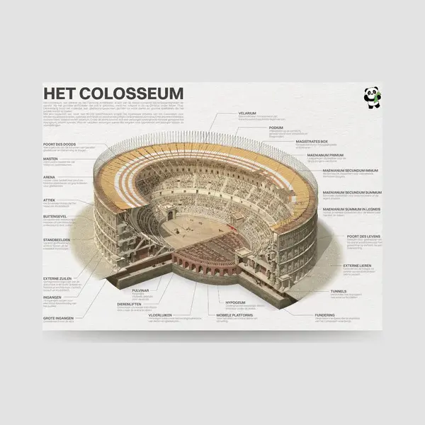 Academia Now Het Colosseum Poster thumbnail