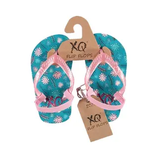 Xq Footwear Teenslippers Meisjes Roze/blauw Maat 19-20