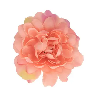 Haarsoires Haarspeld Duckklem 5cm – Haarbloem – Geel Perzik Roze - Sterke Haarclip Voor Styling & Dagelijks Gebruik - Hair Clip - Decoratieve