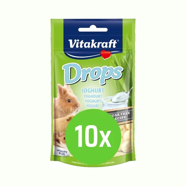 10x Vitakraft Drops Yoghurt 75 Gram thumbnail