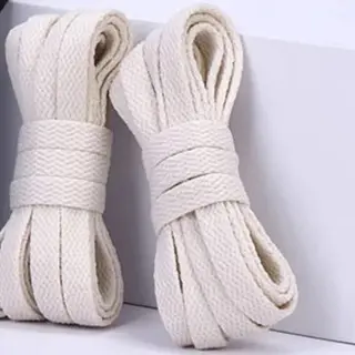 Veters 120CM Geschikt Voor Sneakers - Licht Beige - Sail - 120cm - Veter - Laces - Platte Veter - Plat - 120 Cm - Sneaker