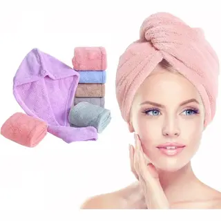Haarhanddoek Koffie • Hoofdhanddoek • Hair Towel • Sneldrogende Handdoek • Haartulband • Haardroger • Haar Handdoek • Handdoek