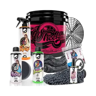 Nuke Guys Wasset Voor De Optimale Handwas, Nuke Guys 3.5GAL Wasemmer + Grit, Shampoo, Velgenreiniger, Washmitt En Droogdoek. Nu Met Nuke Guys Car