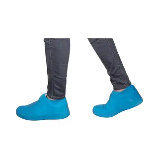 Overschoenen - Siliconen Overschoenen - Waterdicht - Blauw - Maat S / 31 - 35