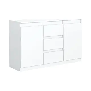 Promeubels Pro-meubels - Dressoir Detroit - Wit Mat - 120cm - Kast