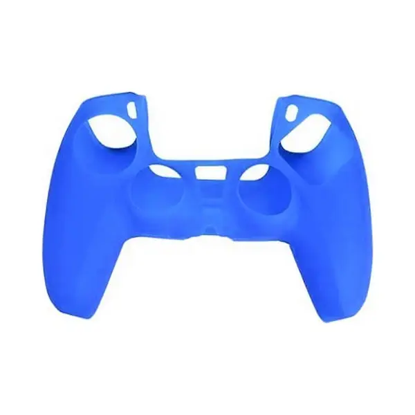 Playstation 5 Controller Skin - PS5 Silicone Hoes - Playstation 5 Accessoires - Cover - Hoesje - Siliconen Skin Case - Blauw thumbnail