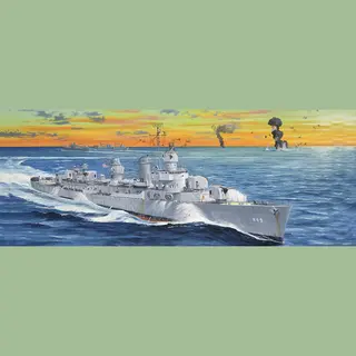 Trumpeter 753723-1/200 Uss Fletcher Dd-445 - Maßstab 1, 200