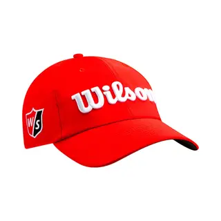 Wilson Pro Tour Golfcap - Rood Wit