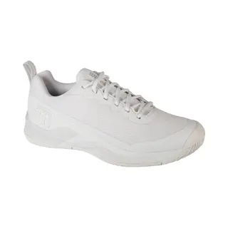 Wilson Herren Men's Rush Pro 4.5 Sneaker, Weiß/Schwarz, 43 1/3 Eu