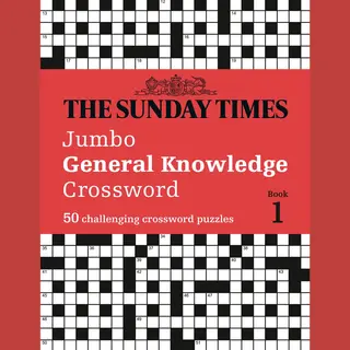 HarperCollins Publishers The Sunday Times Jumbo General Knowledge Crossword Book 1 , 50 General Knowledge Crosswords